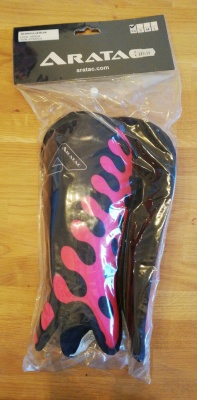 Aratac Shin Pads Black/Pink